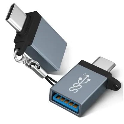 Picture of USB A -> USB C - Keyring Adapter